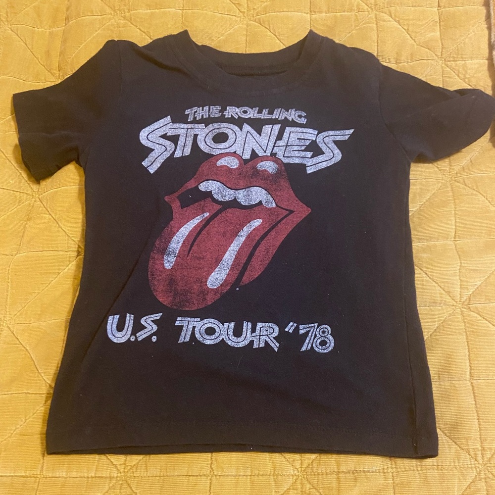 The Rolling Stone U.S Tour Black T- Shirt